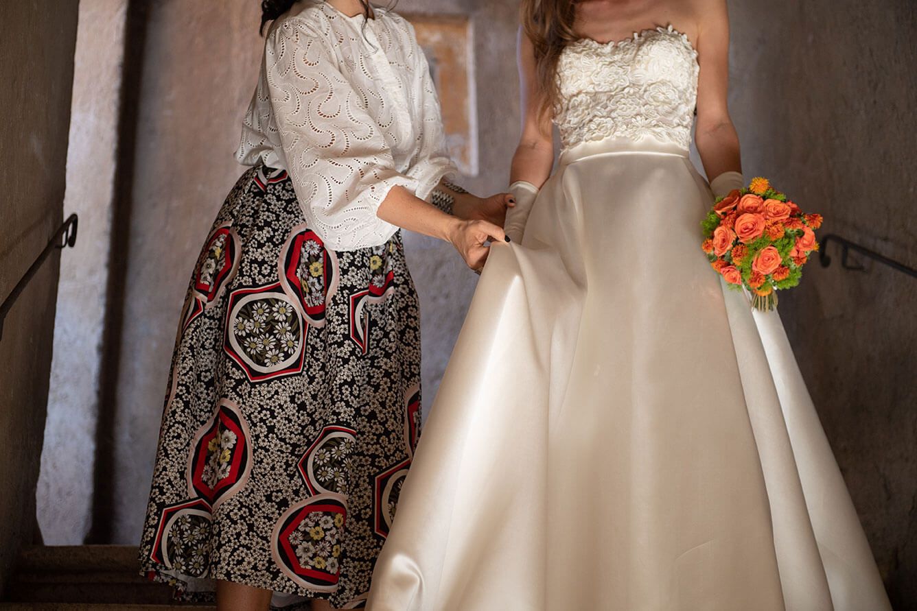 Masterclass di portamento dell’abito da sposa con Tamara D'Andria consulente d'immagine